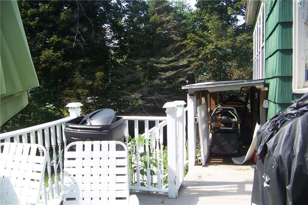 1 George Street Springvale, ME 04083 - Photo 5 of 25 Back Deck w/ storage