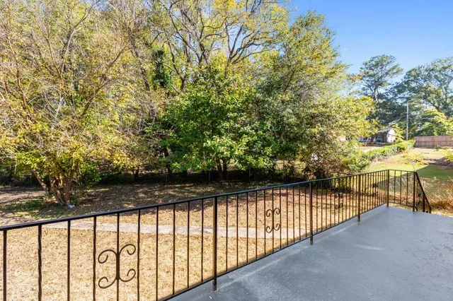 a view of street and with trees