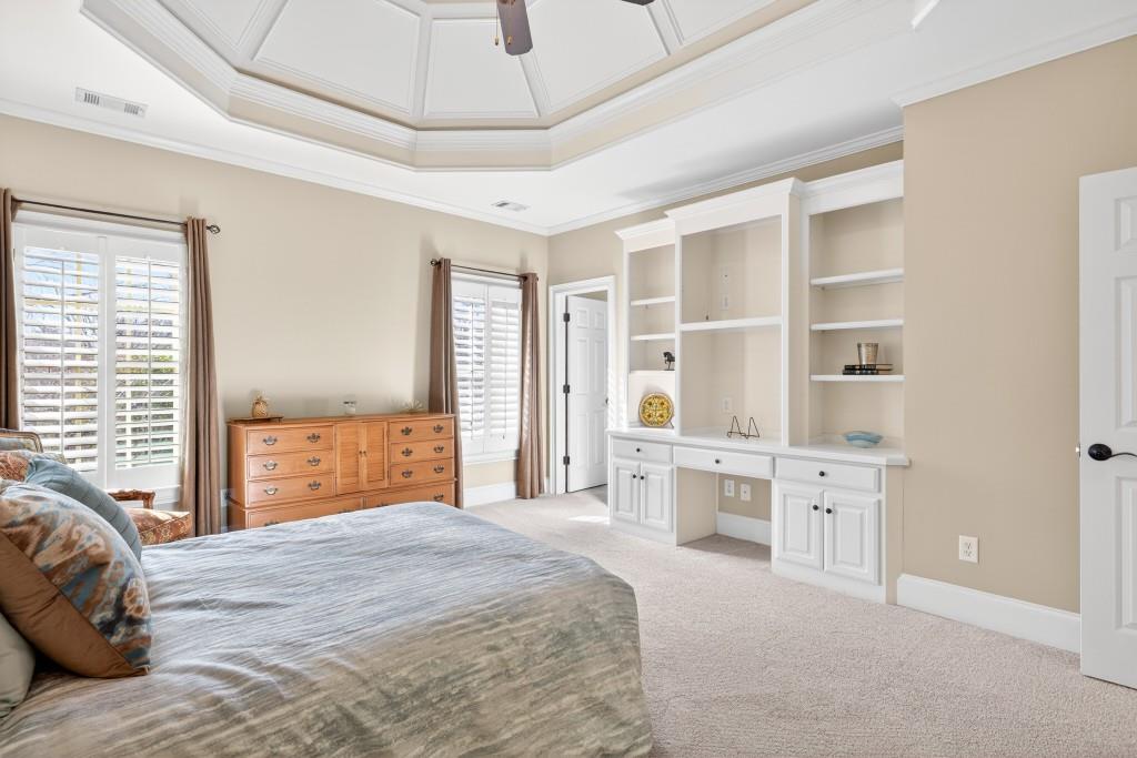 2761 Calloway Court Duluth, GA 30097 - Photo 58 of 124 a bedroom with a large bed and a window