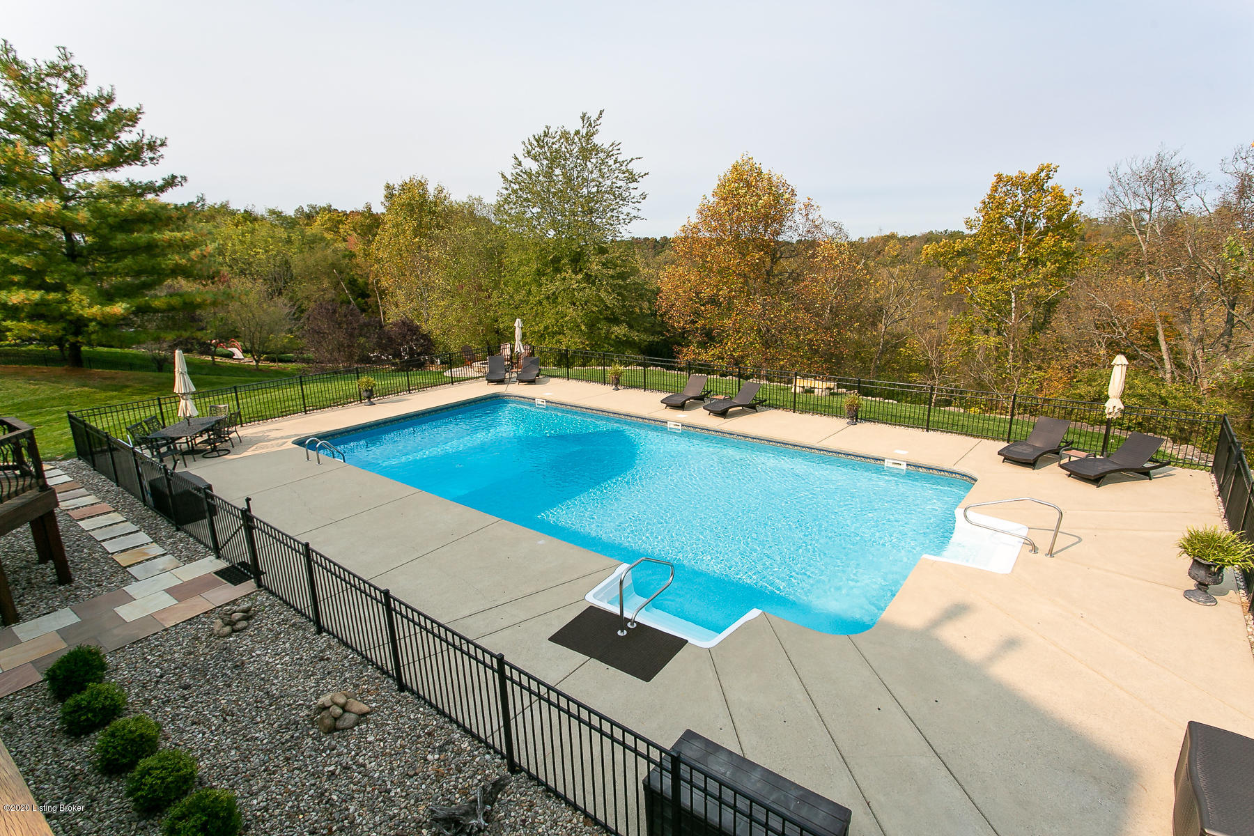 5807 Mt Pleasant Road Prospect, KY 40059 - Photo 22 of 103 Beautiful pool and pool deck