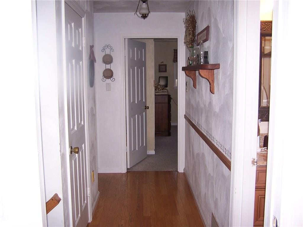 757 Clyde Road New Florence, PA 15944 - Photo 14 of 25 Hallway, hardwood floors