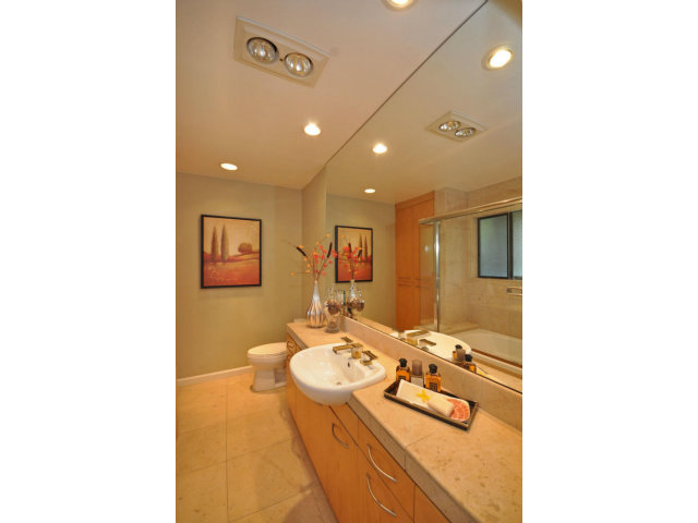 1691 Grant Road Mountain View, CA 94040 - Photo 16 of 25 a bathroom with a sink double vanity granite and a