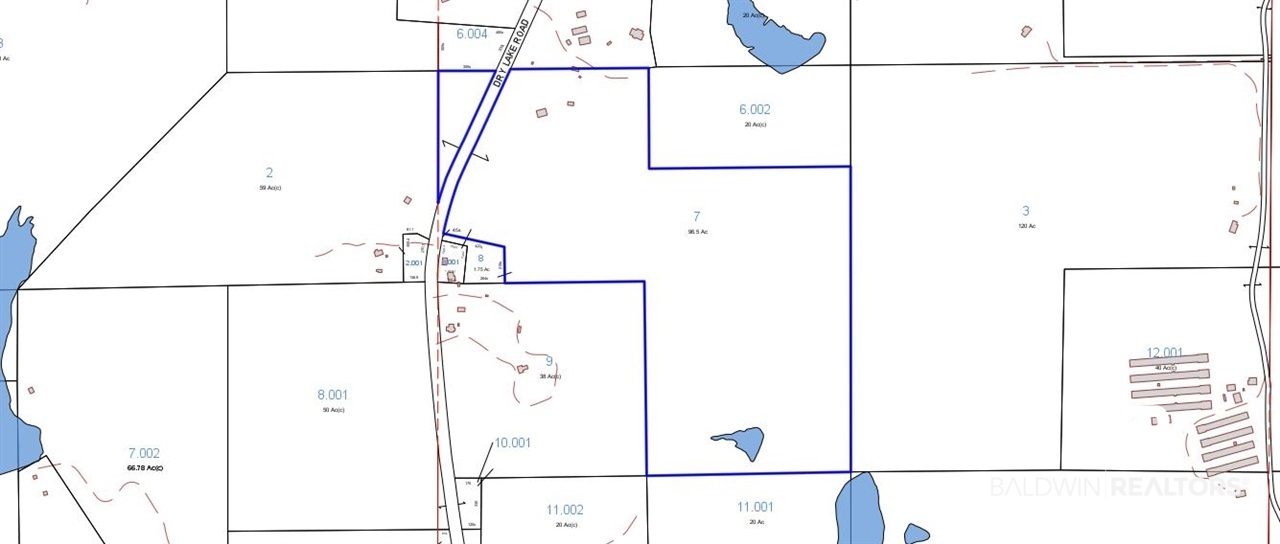 794 Dry Lake Road Luverne, AL 36049 - Photo 48 of 48 Plat Map