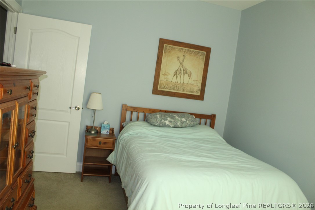 951 Lucian Hilliard Road Goldston, NC 27252 - Photo 16 of 25 a bedroom with a bed and a painting on the wall