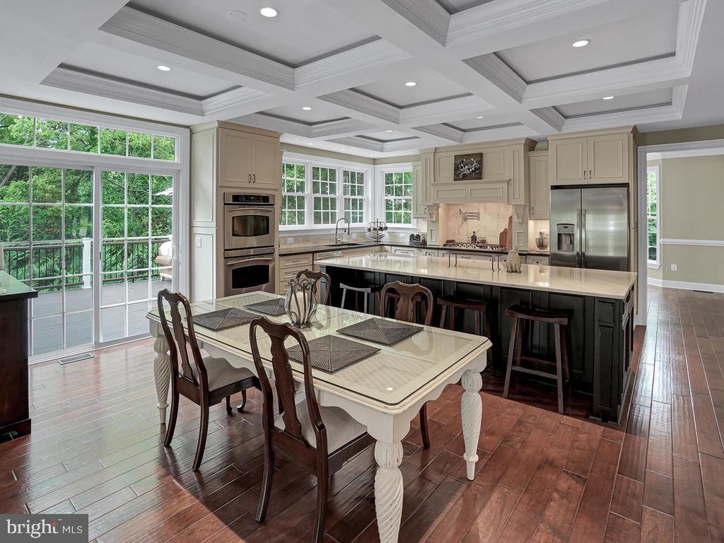 6354 South Clifton Road Frederick, MD 21703 - Photo 12 of 50 Gourmet, Custom Kitchen w/ Island & Breakfast Area