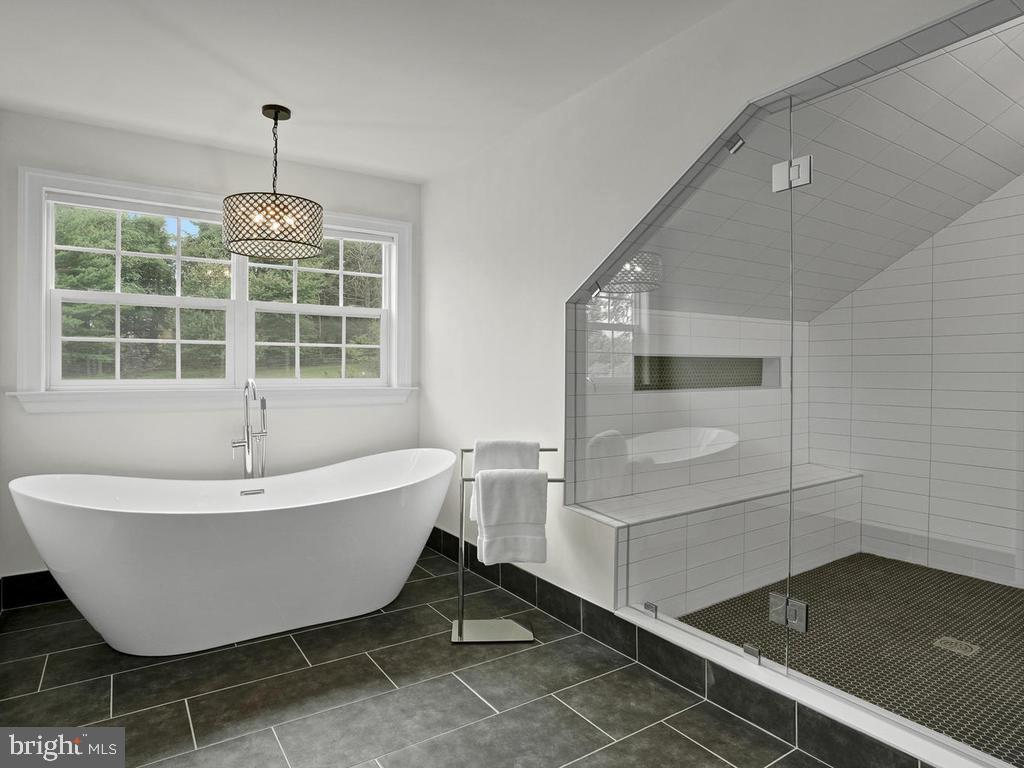 6354 South Clifton Road Frederick, MD 21703 - Photo 28 of 50 Owner Bath soaking Tub & Walk-In Shower