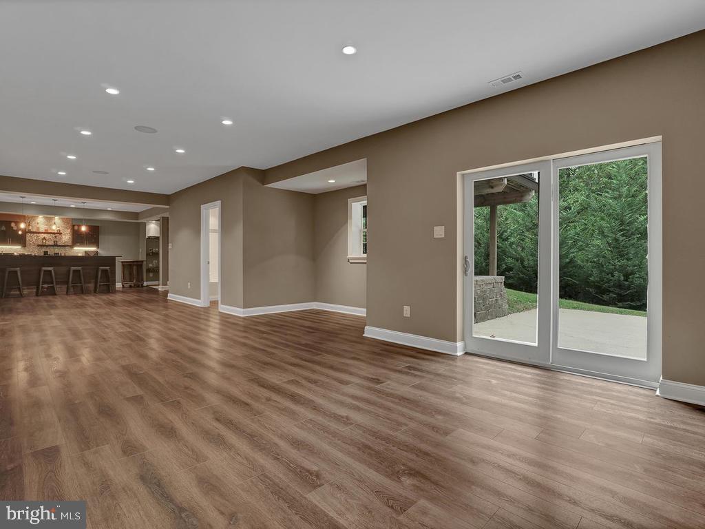 6354 South Clifton Road Frederick, MD 21703 - Photo 38 of 50 Fully Finished Lower Level Rec Room w/ Walk-Out