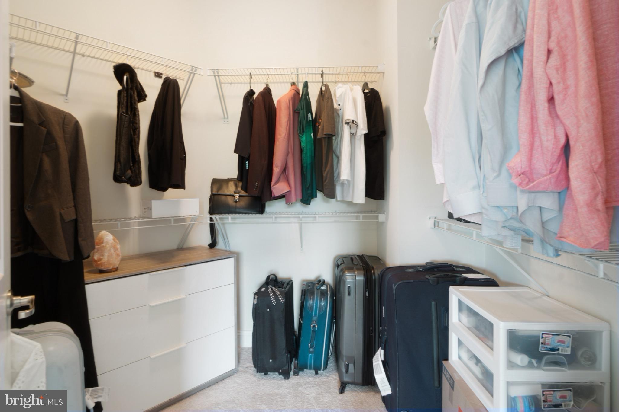 22201 Falling Terrace Ashburn, VA 20148 - Photo 18 of 26 Organized closet with stylish storage solutions.