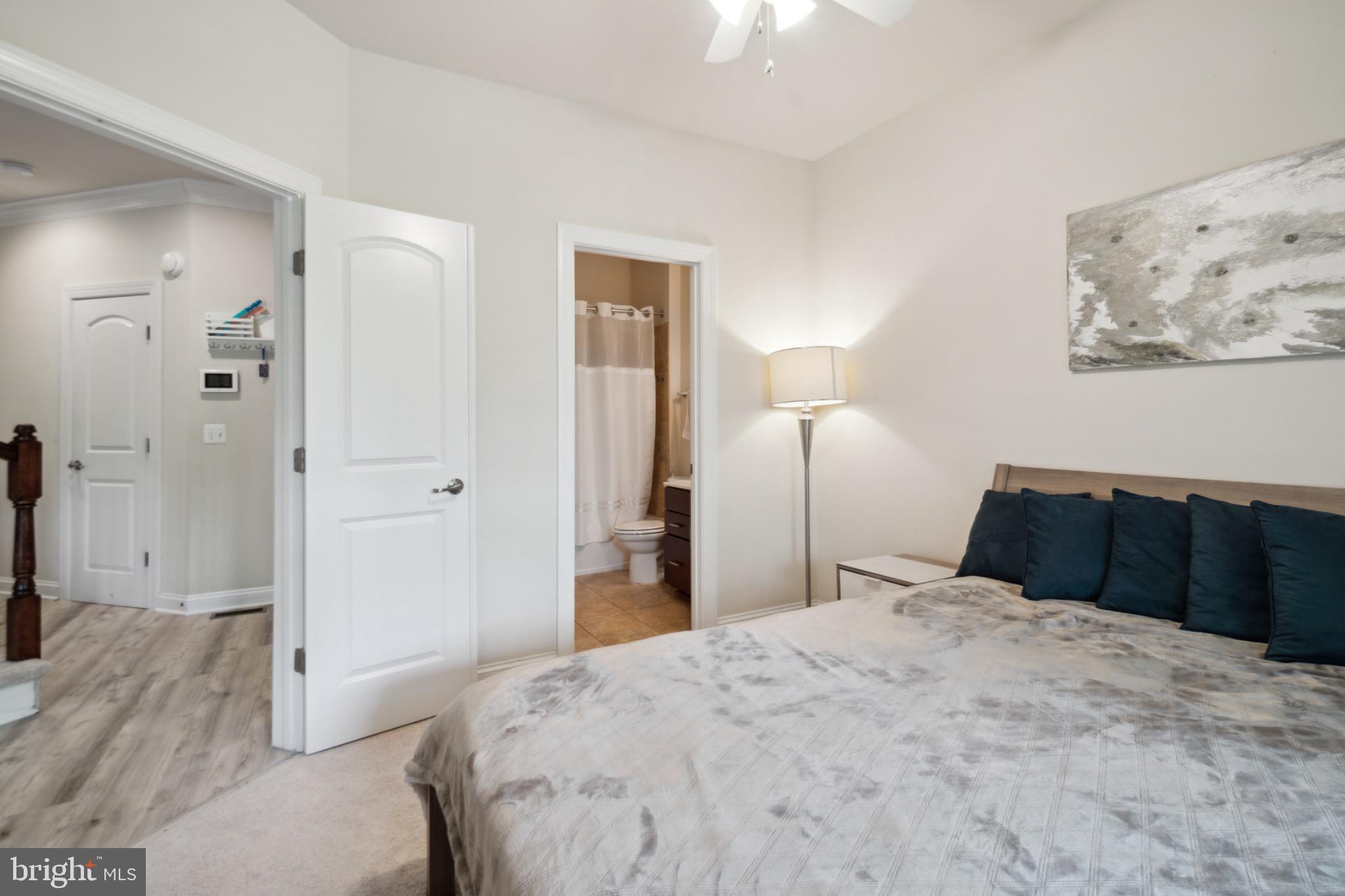 22201 Falling Terrace Ashburn, VA 20148 - Photo 23 of 26 Serene bedroom with en-suite bathroom access.