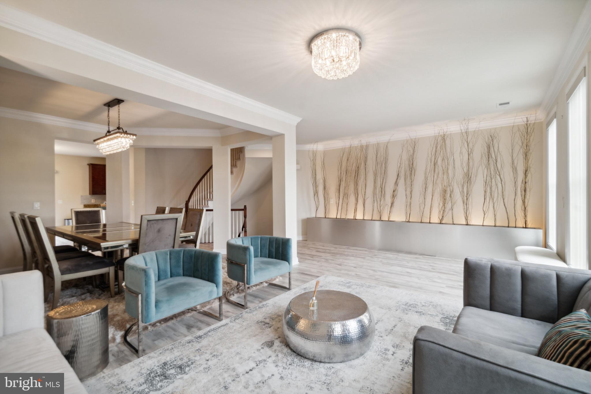 22201 Falling Terrace Ashburn, VA 20148 - Photo 7 of 26 Elegant living space with modern accents.