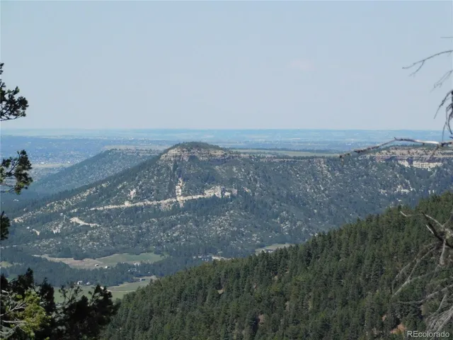 a view of terrace with wooden floor