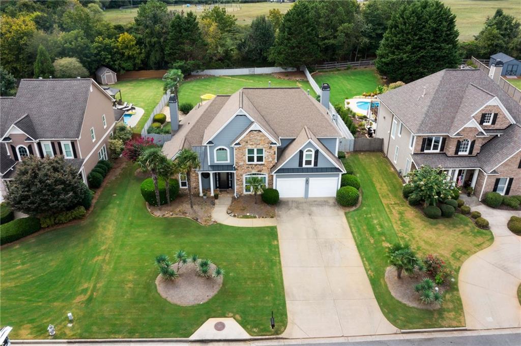 820 Nob Ridge Drive Southwest Marietta, GA 30064 - Photo 3 of 45 an aerial view of a house