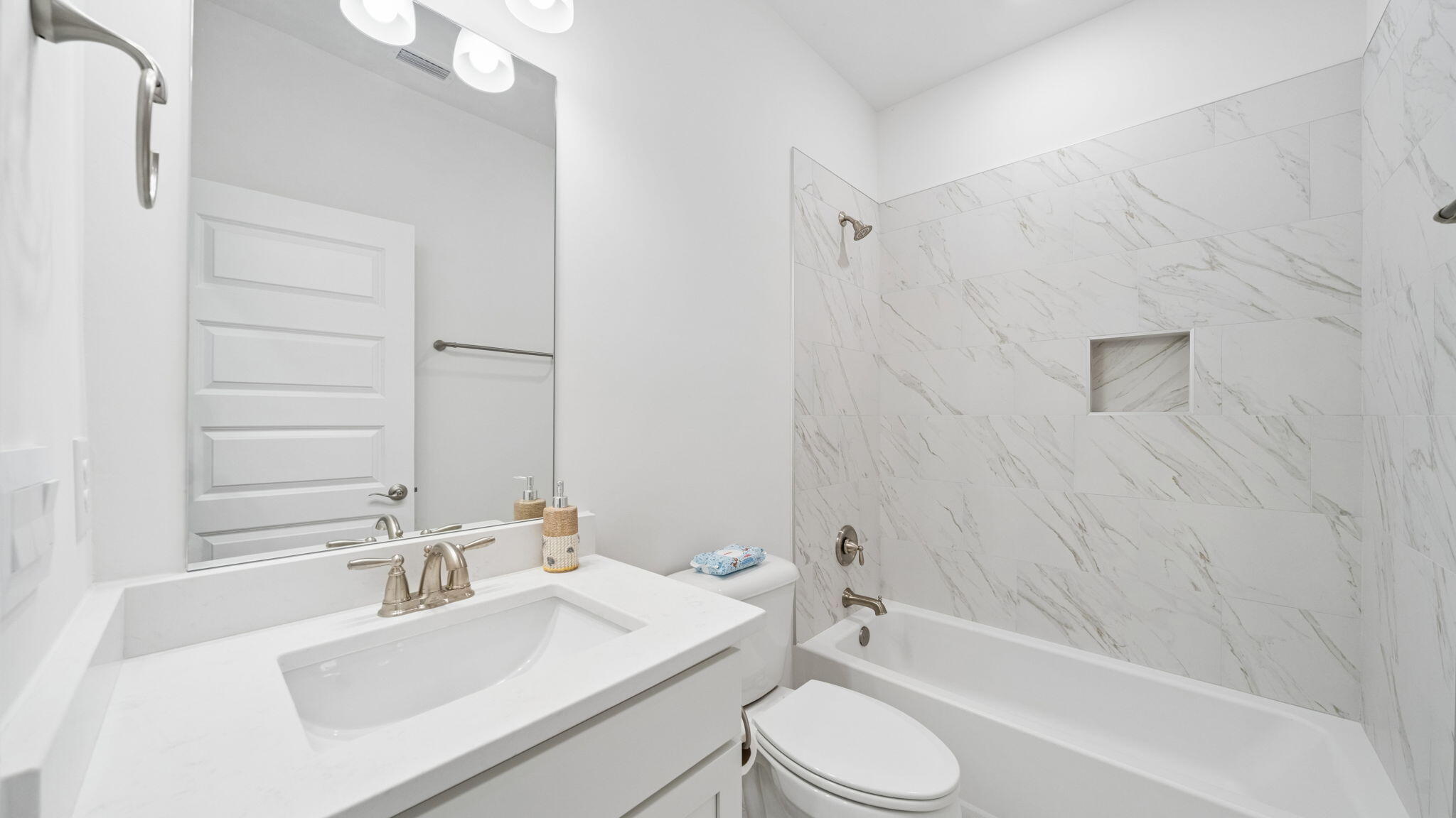 785 Old Ferry Road Santa Rosa Beach, FL 32459 - Photo 35 of 56 a bathroom with a sink toilet tub and shower