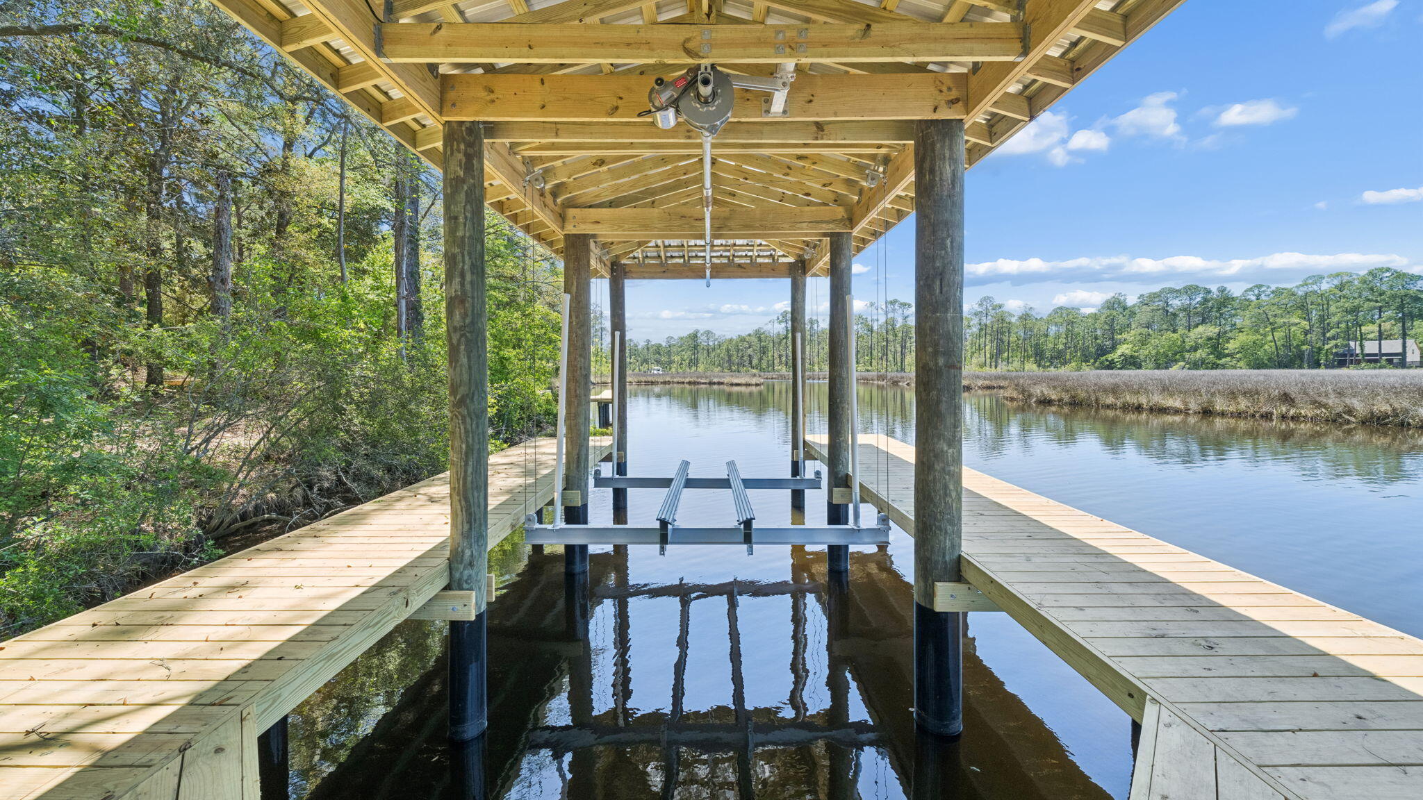 785 Old Ferry Road Santa Rosa Beach, FL 32459 - Photo 52 of 56 a view of a balcony with lake view and a ocean view