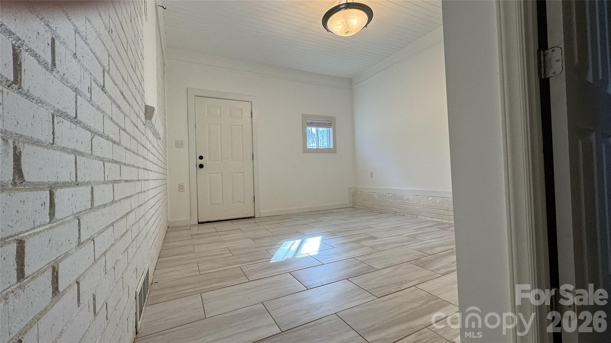 7507 Wilson Grove Road Mint Hill, NC 28227 - Photo 20 of 48 a view of a bathroom with brick walls