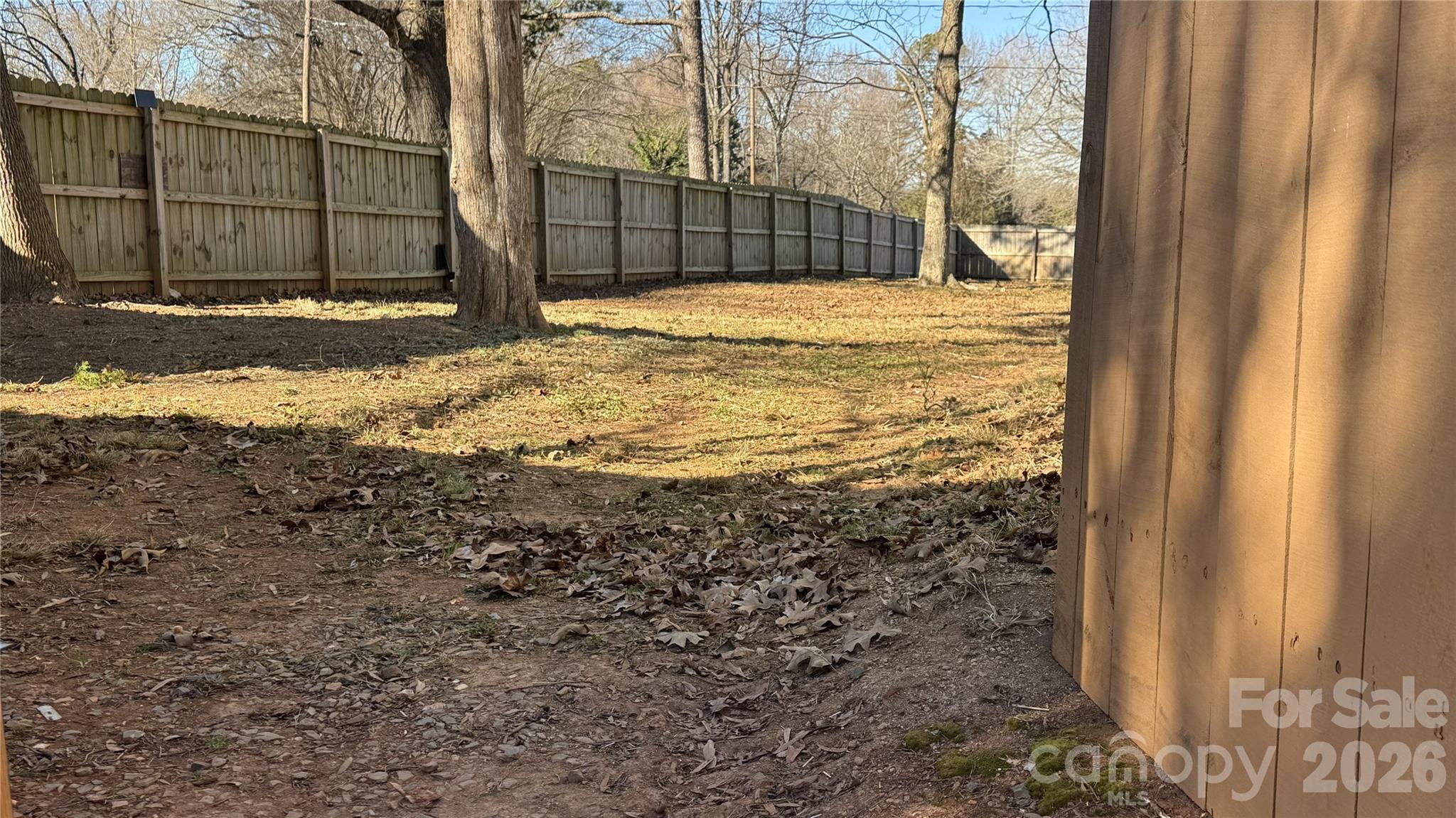 7507 Wilson Grove Road Mint Hill, NC 28227 - Photo 5 of 48 a view of a backyard