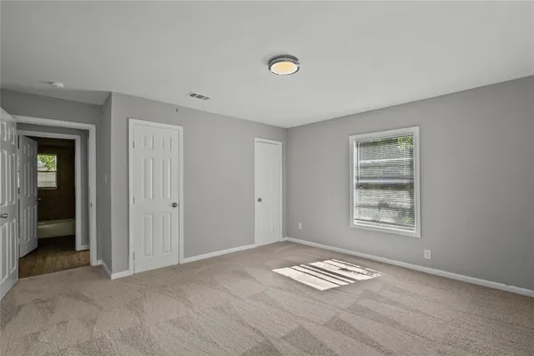 a view of room with window