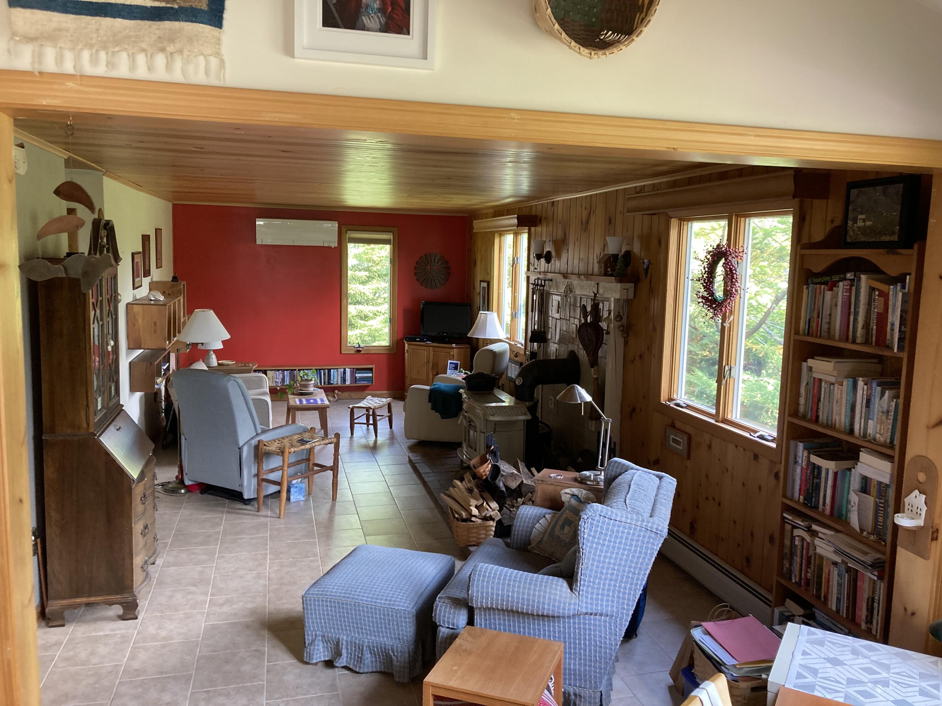 68 Crowley Island Road Corea, ME 04624 - Photo 9 of 24 Living room from stairway.
