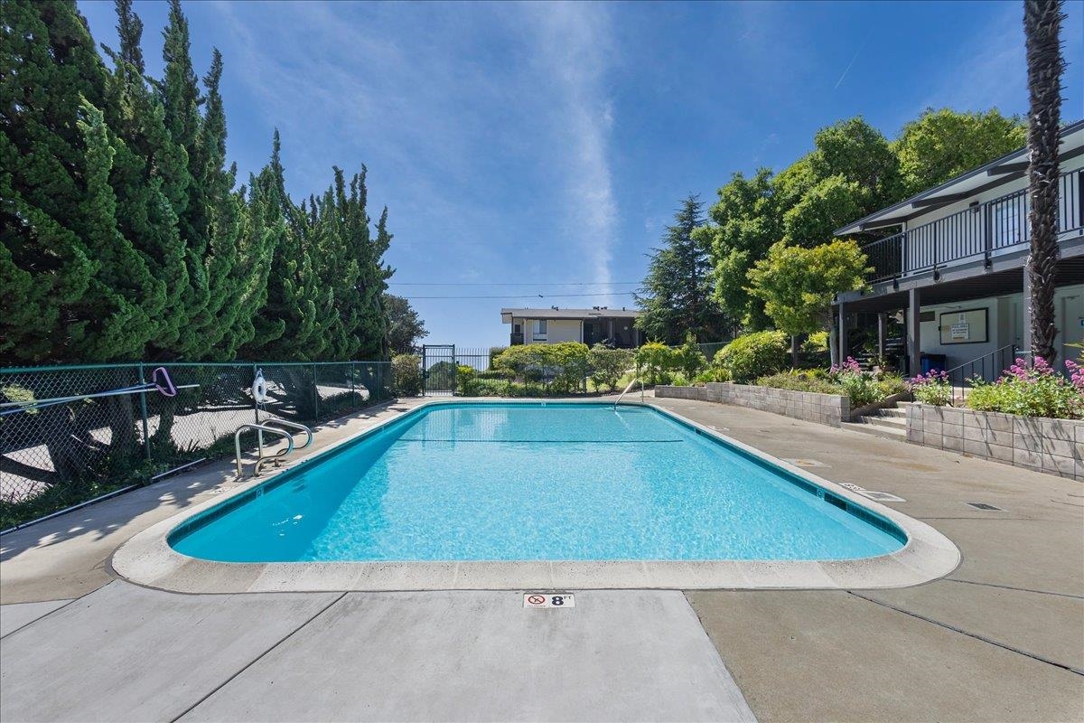19100 Crest Avenue, Unit 15 Castro Valley, CA 94546 - Photo 25 of 33 a view of a swimming pool with a patio