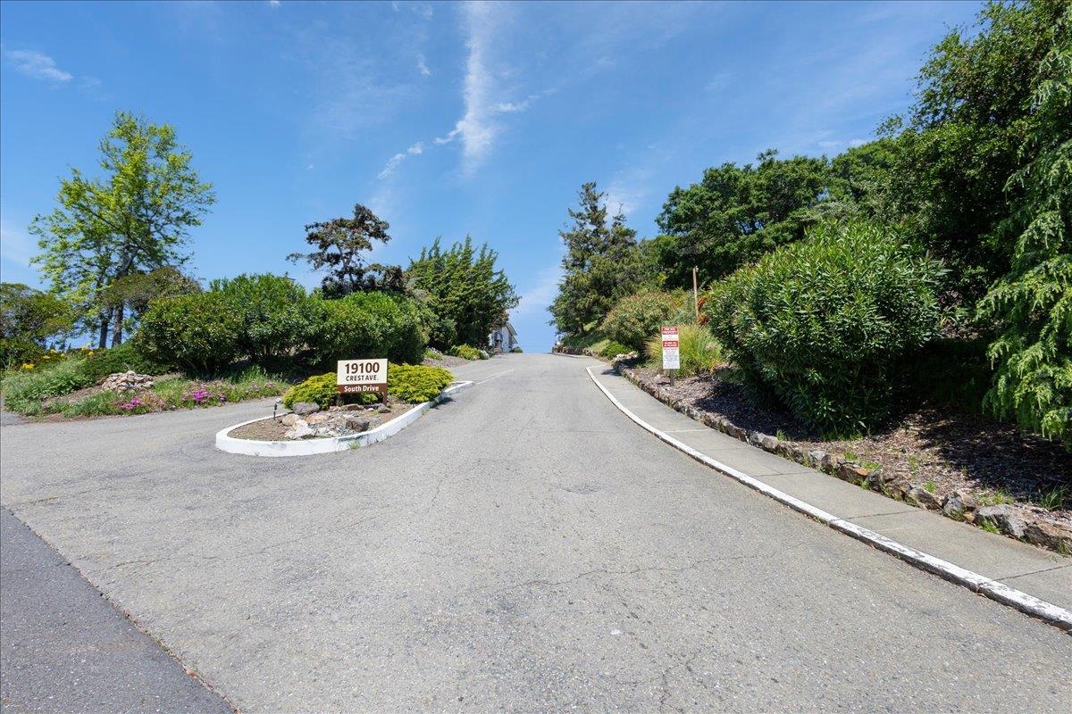 19100 Crest Avenue, Unit 15 Castro Valley, CA 94546 - Photo 33 of 33 a view of a street with some trees on the side of it