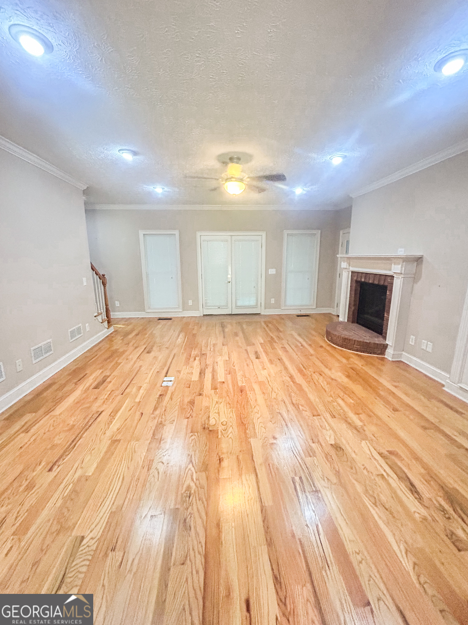 1136 Cole Lake Road Dallas, GA 30157 - Photo 20 of 57 a view of empty room with wooden floor