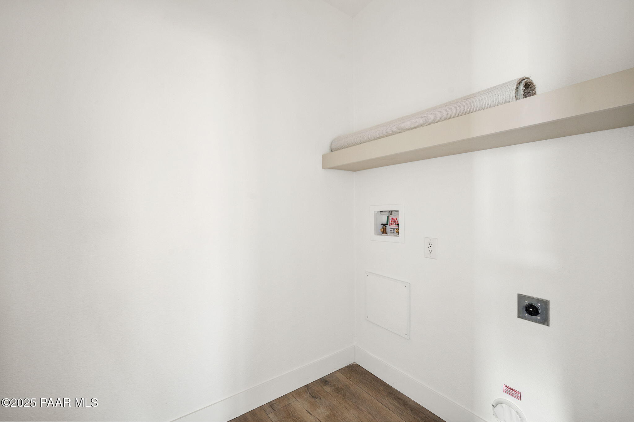 29 East Abra Road Paulden, AZ 86334 - Photo 18 of 22 a view of small space with racks on the wall