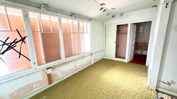 a view of entry way with wooden floor