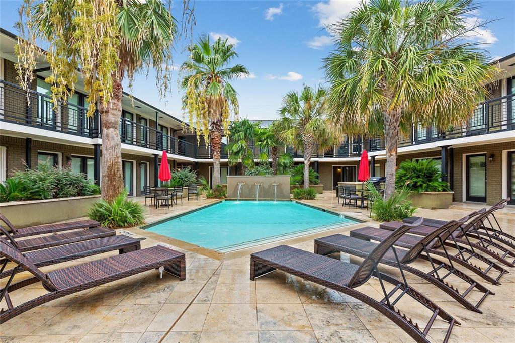 7770 Meadow Road, Unit 211 Dallas, TX 75230 - Photo 4 of 12 a view of a backyard with sitting area