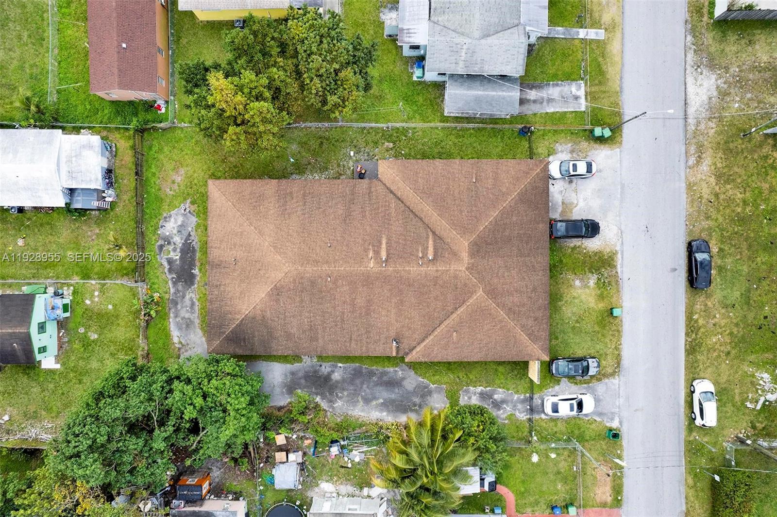 1910 Northwest 72nd Street Miami, FL 33147 - Photo 30 of 37 an aerial view of a house