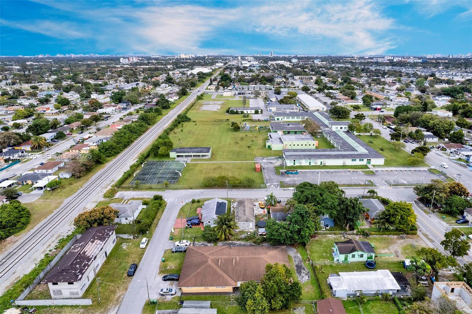 1910 Northwest 72nd Street Miami, FL 33147 - Photo 35 of 37 an aerial view of a city