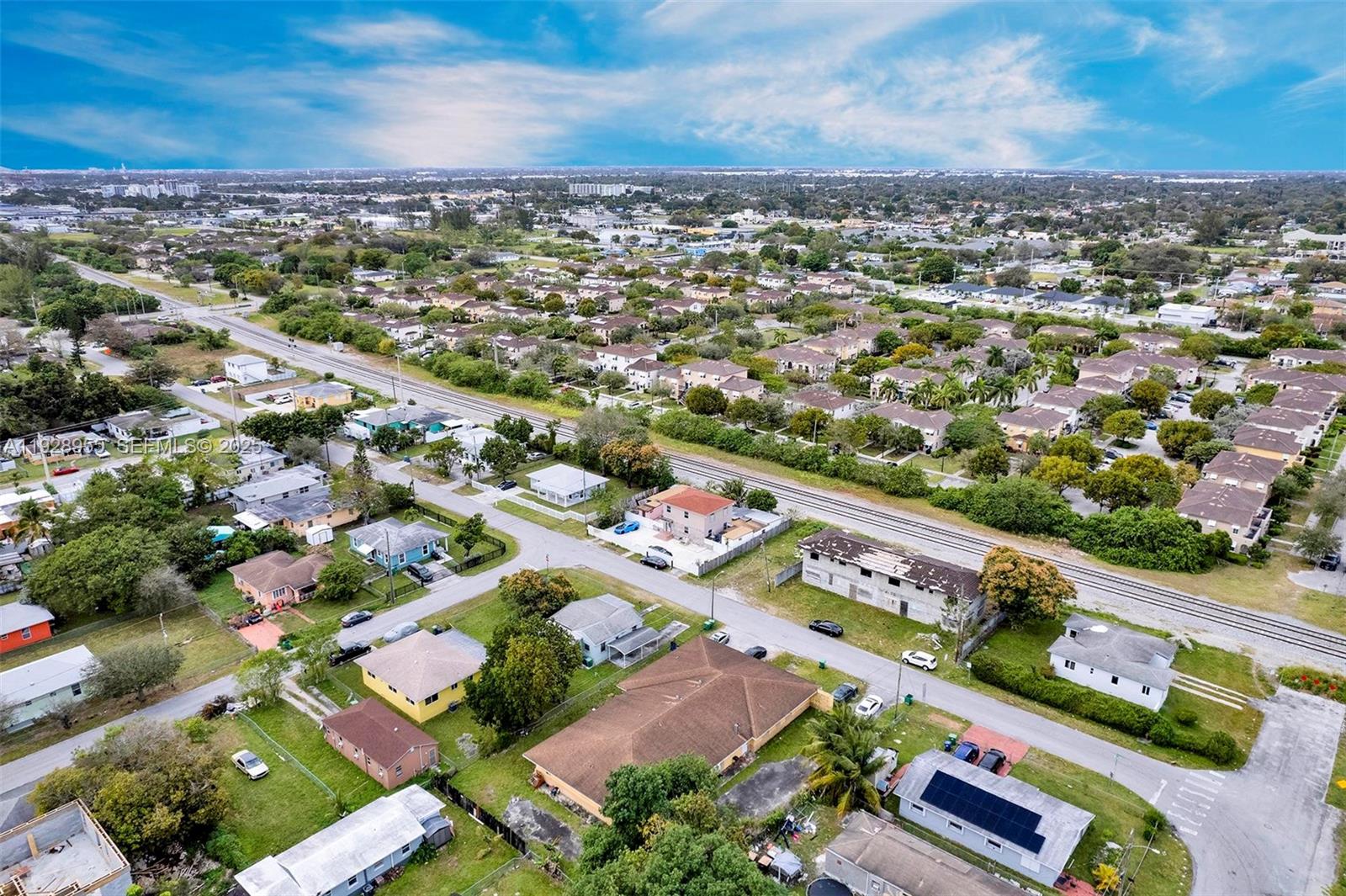 1910 Northwest 72nd Street Miami, FL 33147 - Photo 36 of 37 an aerial view of a city