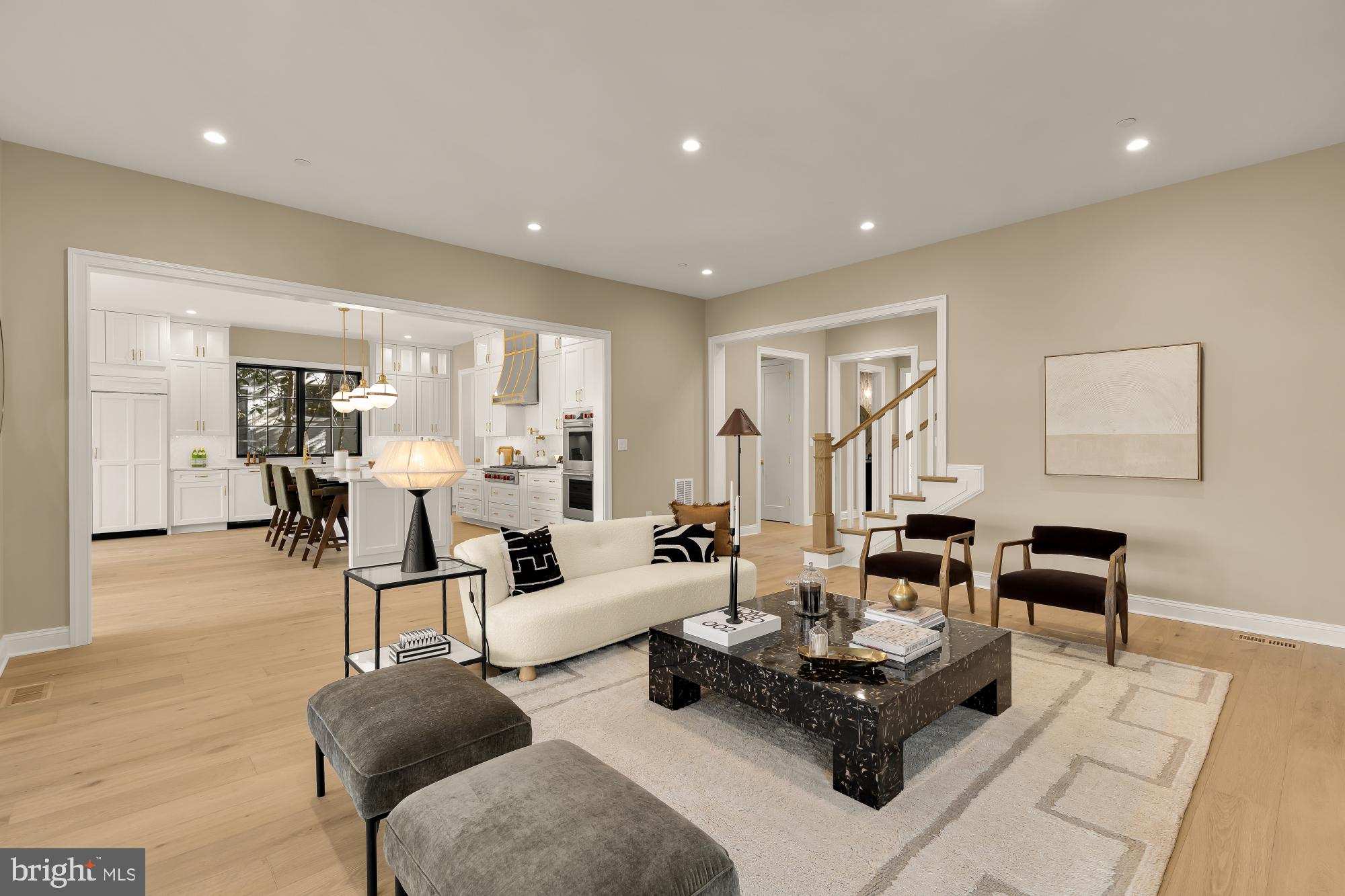 2733 Chesapeake Street Northwest Washington, DC 20008 - Photo 38 of 97 a living room with furniture and a table
