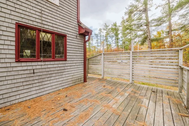 a view of a backyard of the house