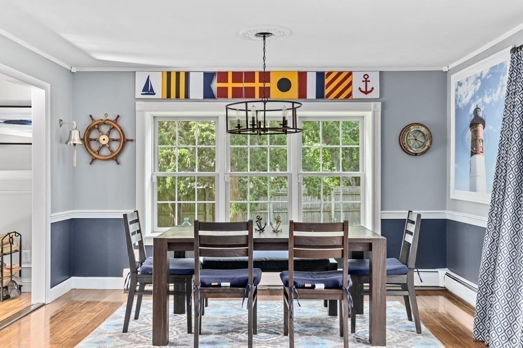 5 Atina Road Marshfield, MA 02050 - Photo 13 of 39 a view of a dining room with furniture window and outside view