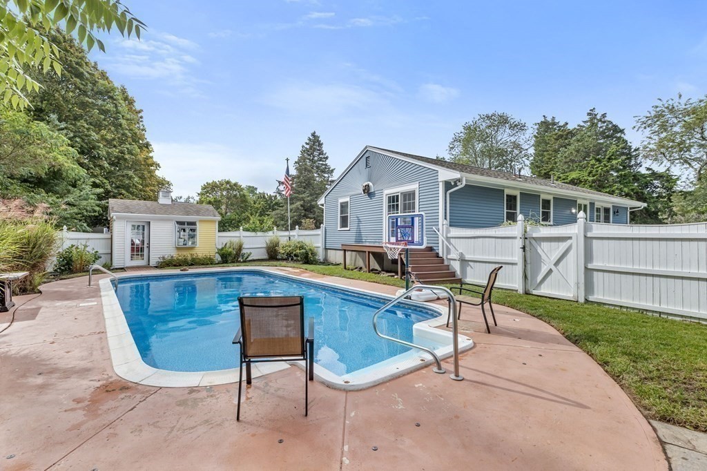 5 Atina Road Marshfield, MA 02050 - Photo 26 of 39 a view of a house with backyard porch and sitting area