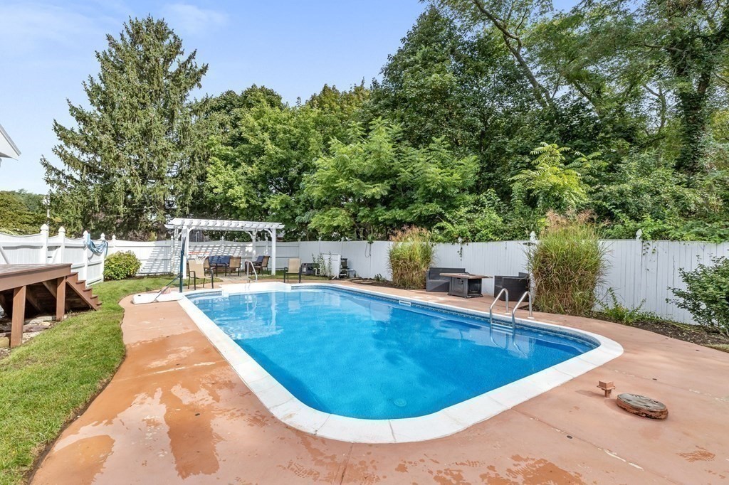 5 Atina Road Marshfield, MA 02050 - Photo 27 of 39 a view of a swimming pool with an outdoor seating