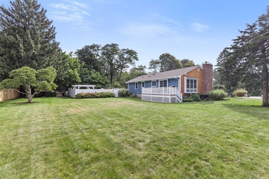 5 Atina Road Marshfield, MA 02050 - Photo 33 of 39 a view of a house with backyard and sitting area