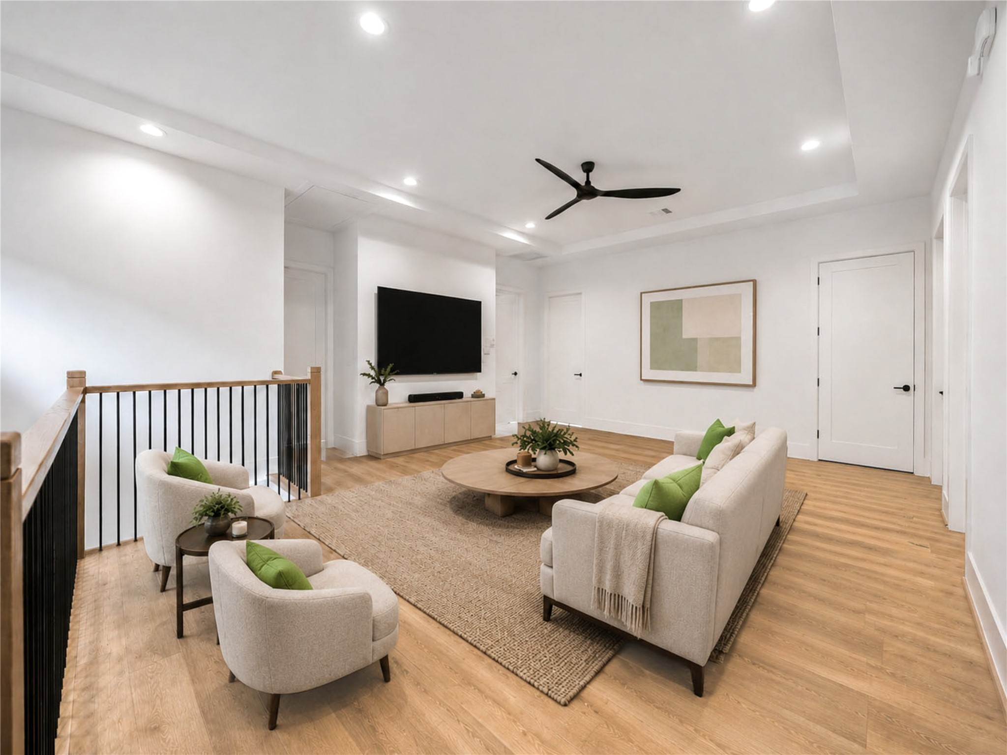 335 Harvard Street Houston, TX 77007 - Photo 20 of 35 Game room (virtual staging)