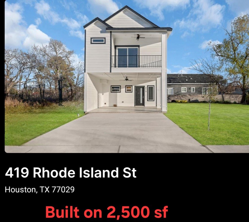 9720 Bucroft Street Houston, TX 77029 - Photo 9 of 12 a view of a house with a big yard