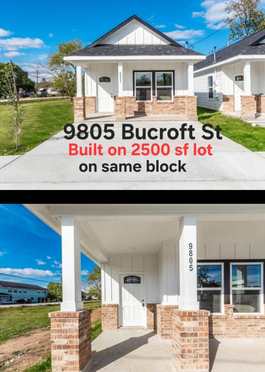 9720 Bucroft Street Houston, TX 77029 - Photo 10 of 12 a front view of house with yard