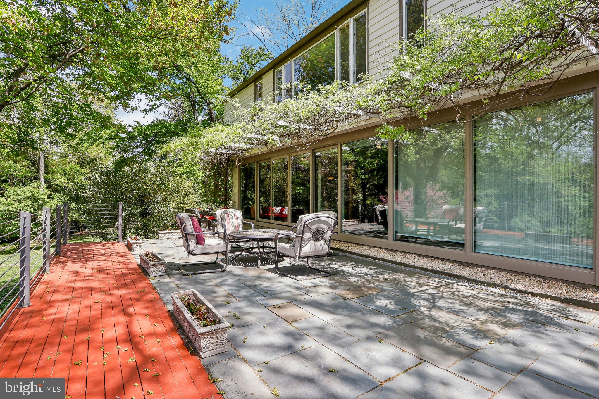 33 Rosedale Road Princeton, NJ 08540 - Photo 58 of 75 Raised patio with windows to family room