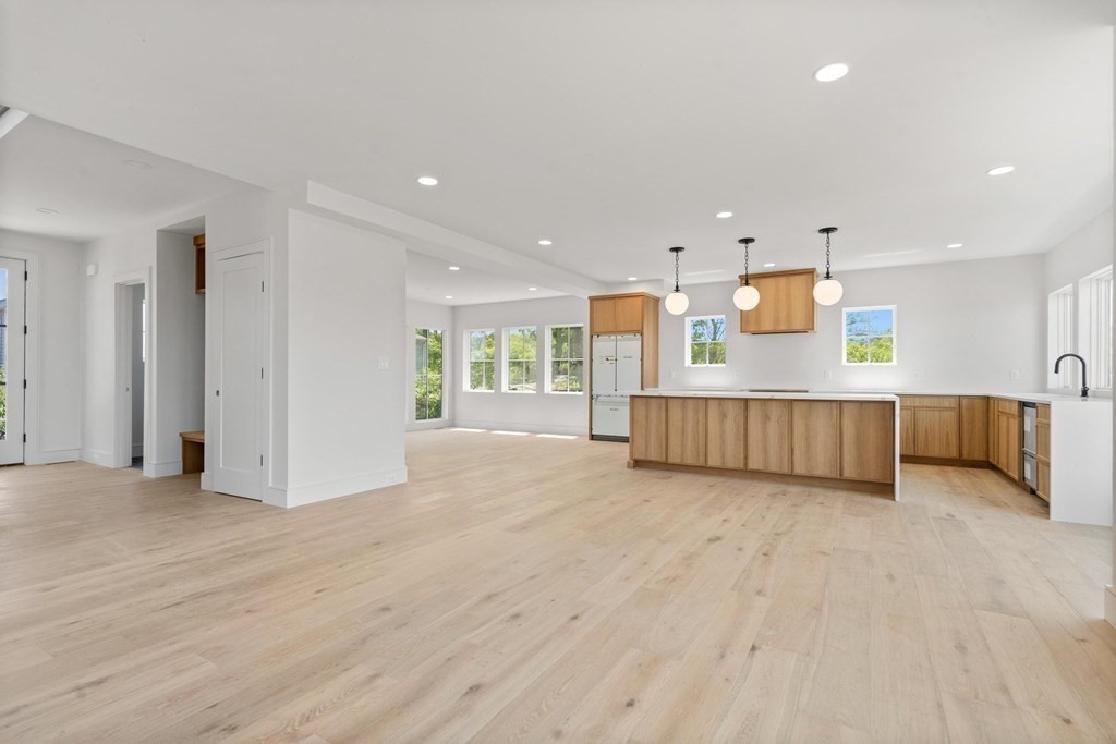 10 Chestnut Place Hingham, MA 02043 - Photo 17 of 41 a view of a kitchen with furniture and wooden floor