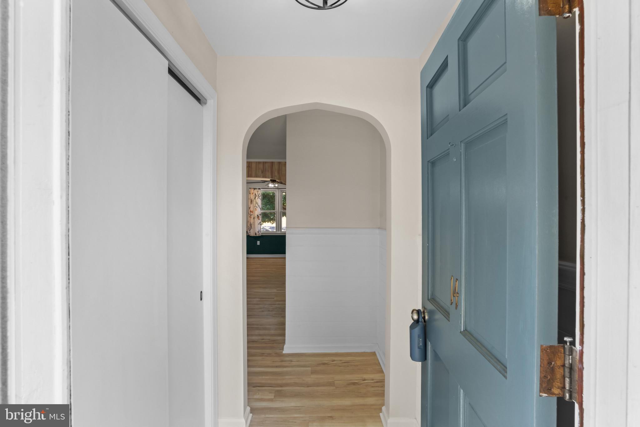 14 Sharon Road Enola, PA 17025 - Photo 4 of 40 Entryway with a paneled door, arched opening, wood