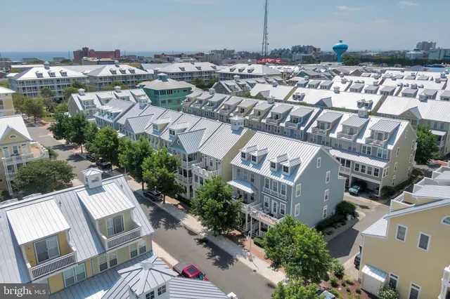 a front view of a building with balcony