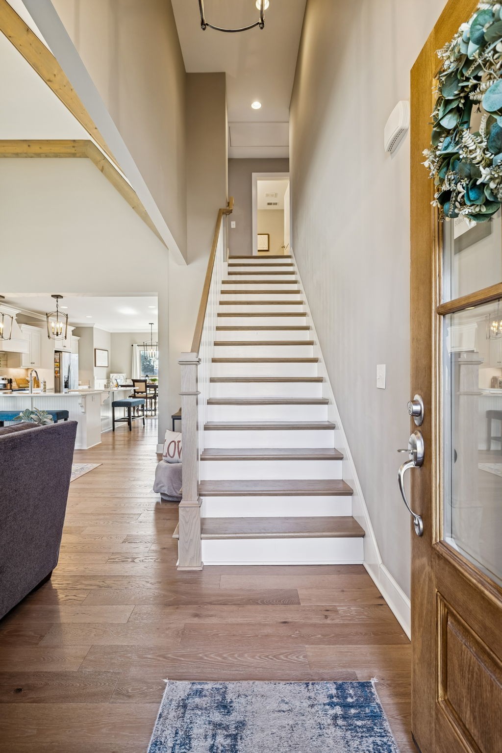 301 Timber Lane Lebanon, TN 37087 - Photo 6 of 74 a view of entryway and hall with wooden floor