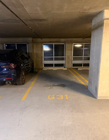 a view of car garage