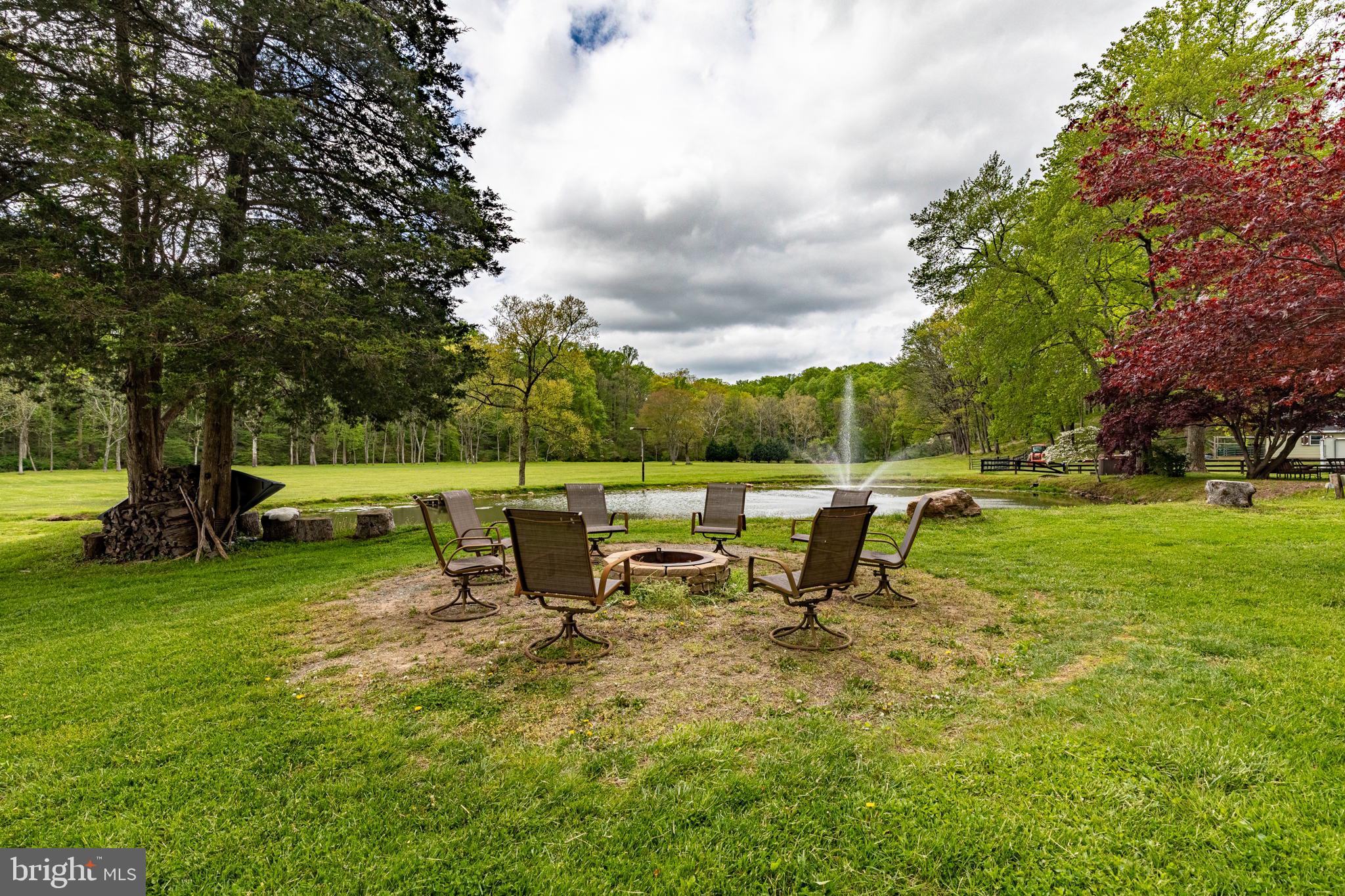 2310 Putnam Road Forest Hill, MD 21050 - Photo 34 of 90 Tranquil fire pit by the pond