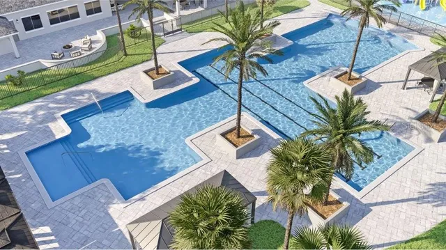 a view of a yard in front of house