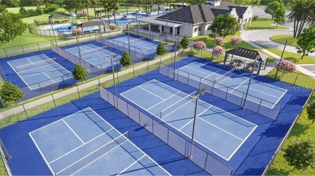 a view of a chairs in a backyard