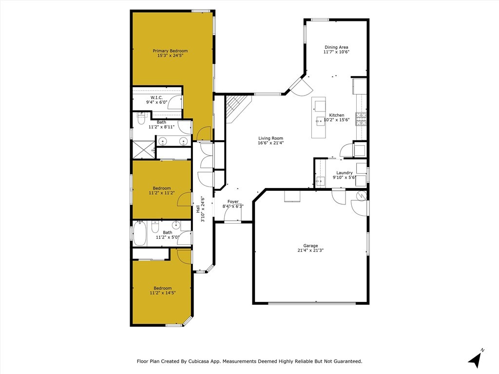 320 Sonora Lane Chico, CA 95973 - Photo 13 of 21 a picture of a bathroom with a sink and a mirror